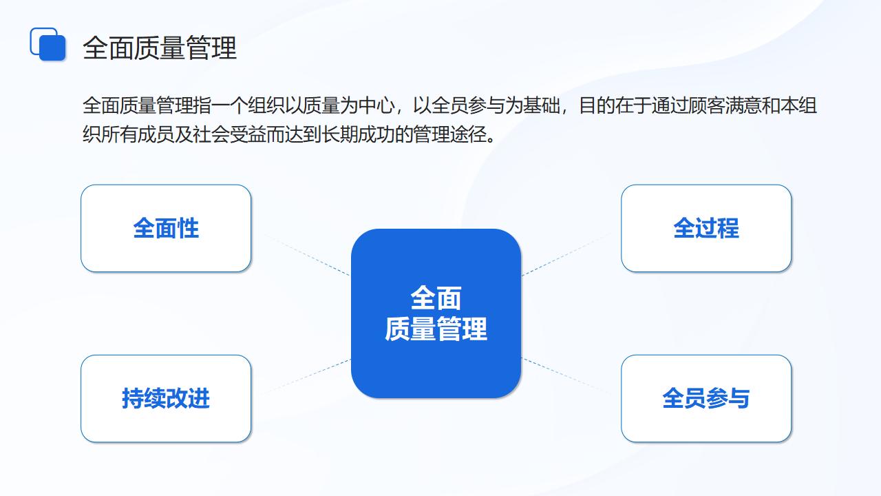 图片[7]-蓝色立体箭头背景的项目质量管理PPT模板下载-8PPT