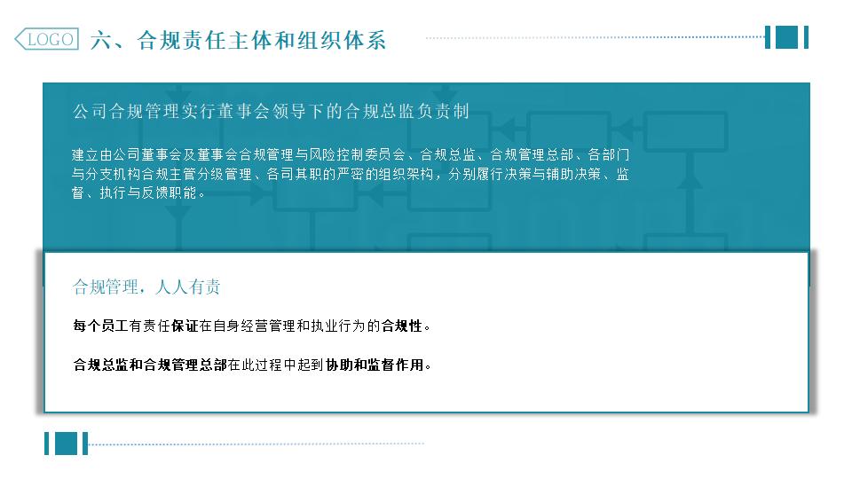 图片[9]-绿色写字楼背景企业合规管理PPT模板下载-8PPT