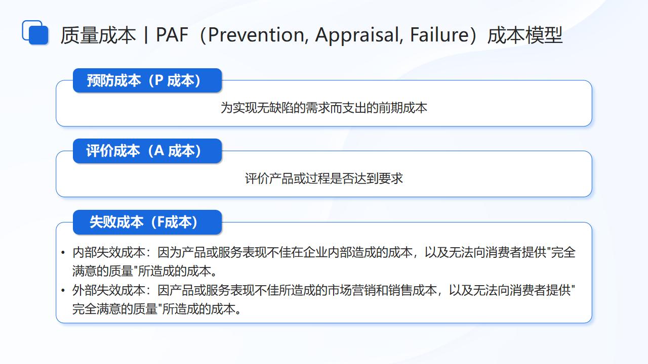 图片[13]-蓝色立体箭头背景的项目质量管理PPT模板下载-8PPT