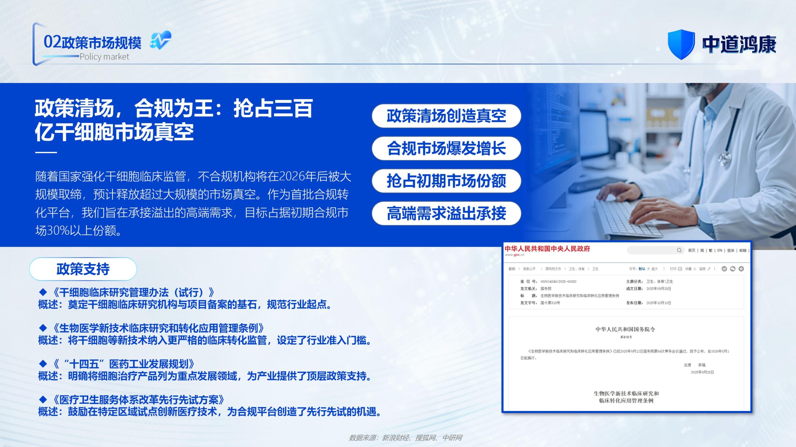 图片[15]-（新）1107中道鸿康干细胞临床转化平台商业计划书(1)(1)-8PPT