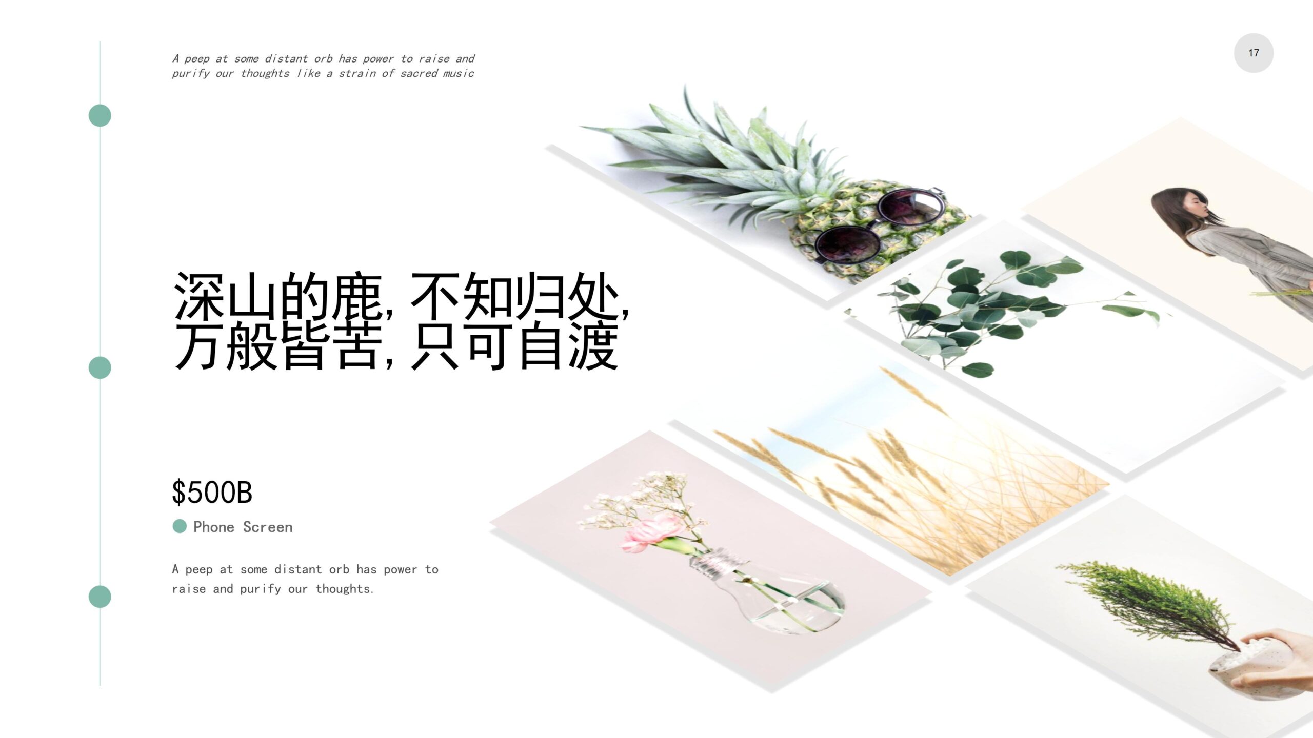 图片[17]-“深山的鹿，不知归处”创意清新画册PPT模板下载-8PPT